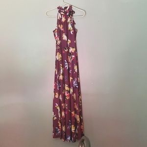 Floral Halter Dress.
